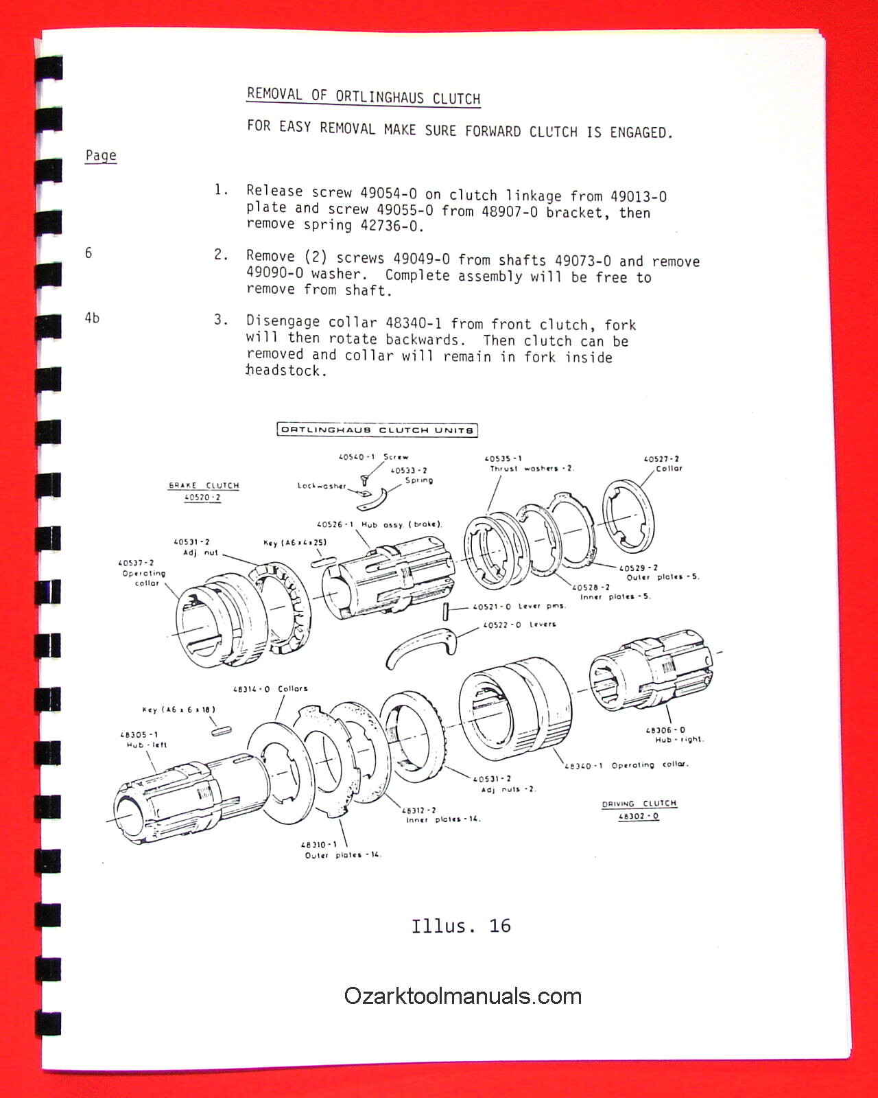 CLAUSING Colchester 21″ 8000 Series Metal Lathe SERVICE & REPAIR Manual 1064