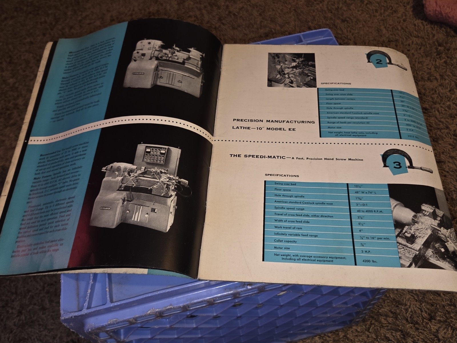 Monarch Machine Tool Co OH Catalog Turning MACHINIST Industrial Specs Sales Book