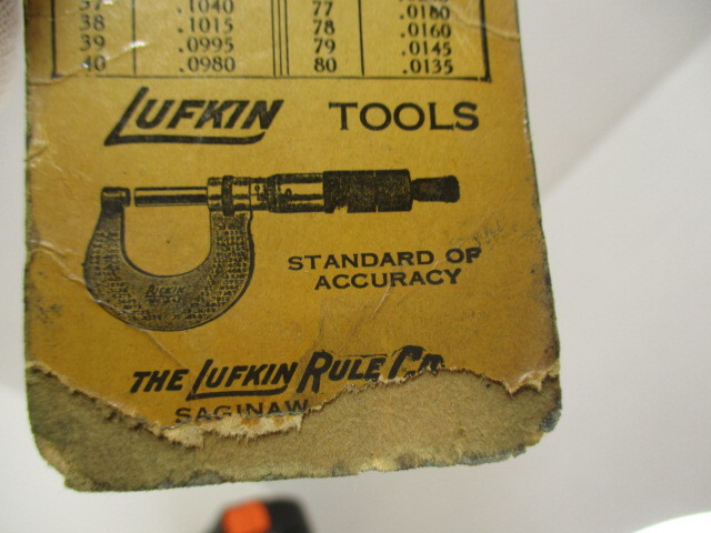 (4) Machinist Helps, SWANSON Speed Square Booklet, Starrett & Lufkin, Drill Gage