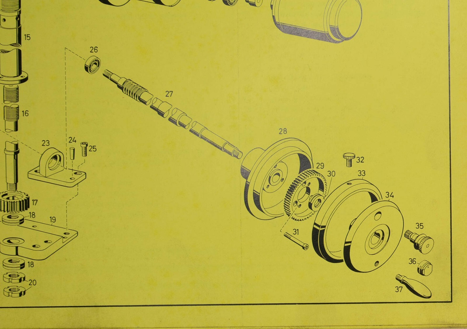 ELB SCHLIFF Surface Grinder SW, SWBO SWBD Operations Service Manual and Parts
