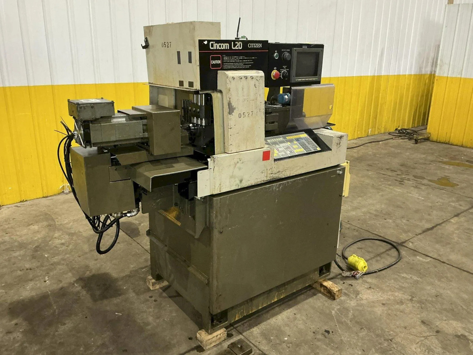 1993 CITIZEN MODEL #L-20 SWISS CNC LATHE : YOBRO #25106