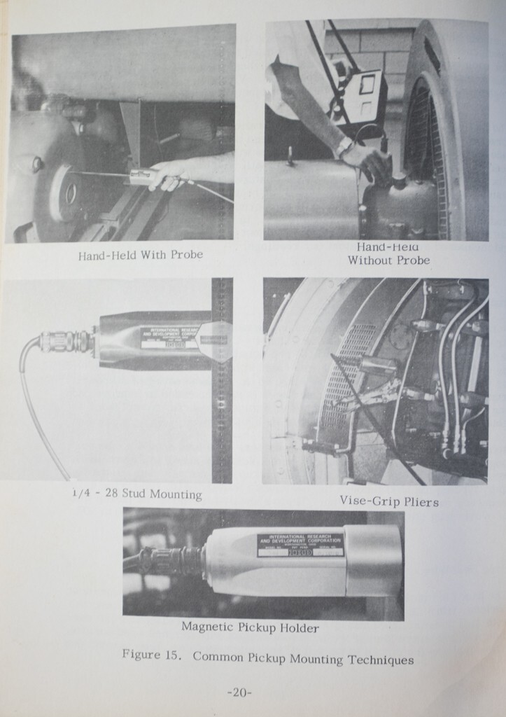 IRD Mechanalysis Vibration Measurement For Methods and Equipment Manual 1972