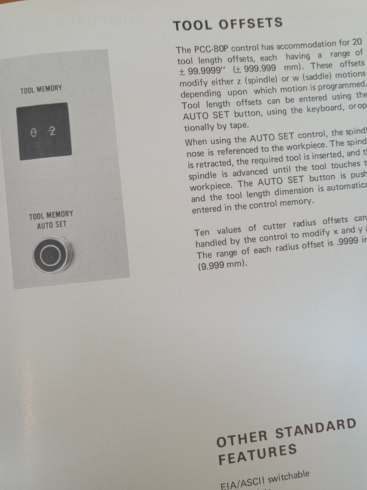 GIDDDINGS & LEWIS NumeriPoint 80-P Process Computer Control Catalog 1974