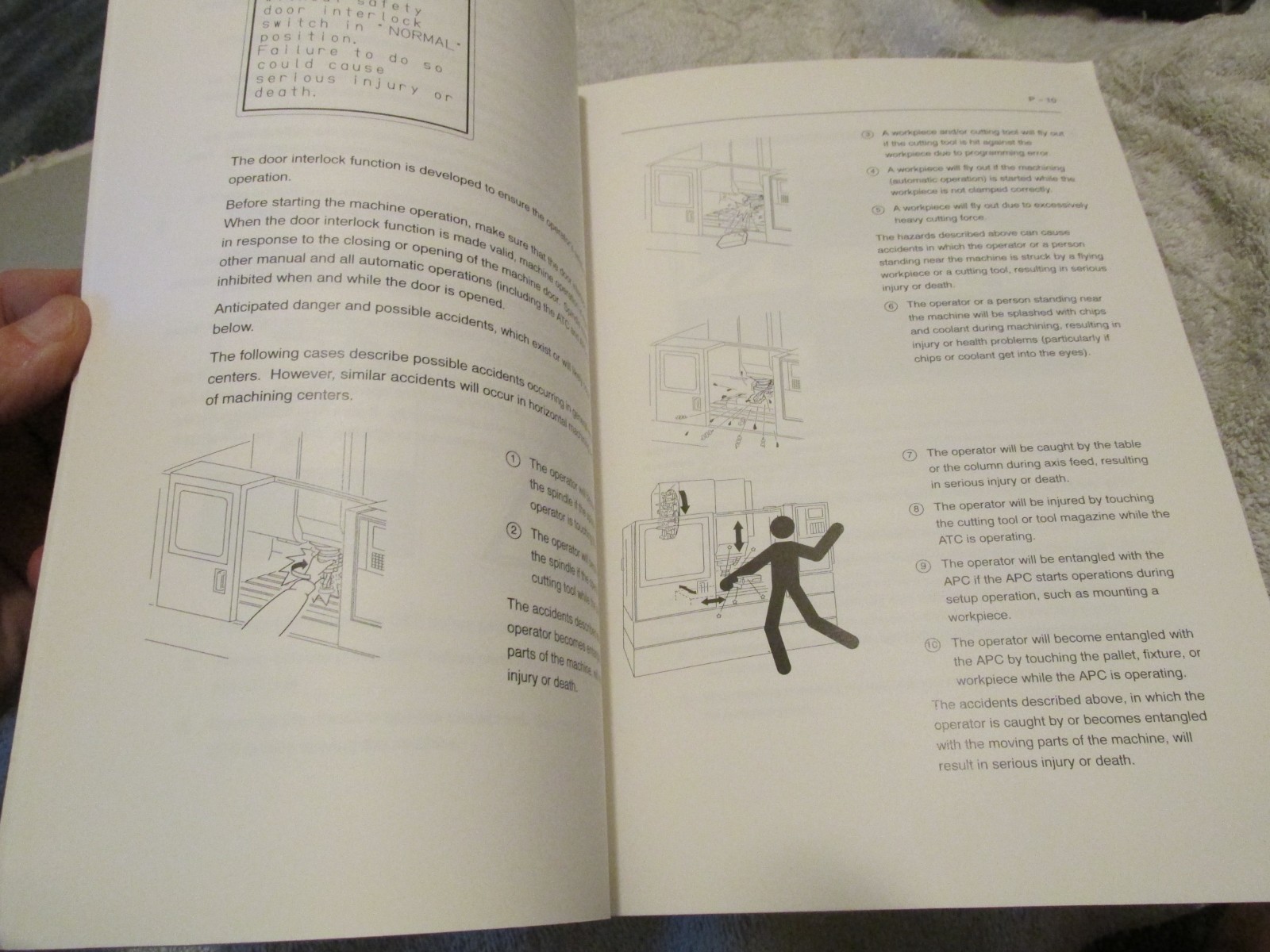 Mori Seiki Factory OEM Machining Center Operations OEM Safety Guidelines Manual