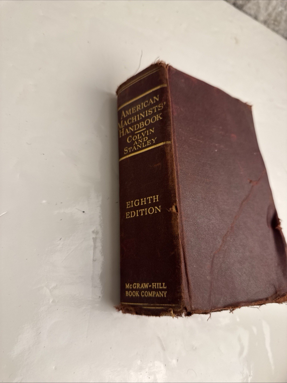 Vintage 1945 American Machinist Handbook Colvin & Stanley 8th Edition Guide