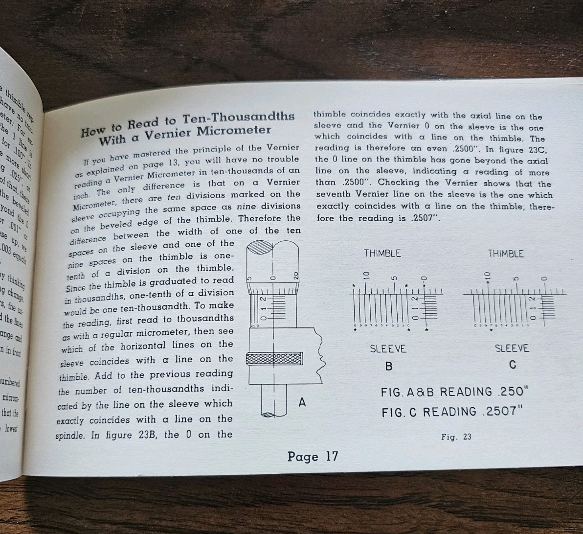 L. S. Starrett The Tools and Rules for Precision Measuring Handbook 1953
