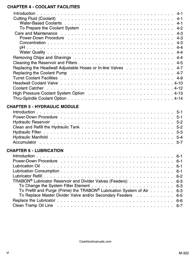 HARDINGE Conquest T42 T42-L T42SP CNC Metal Lathe Service & Maintenance Manual