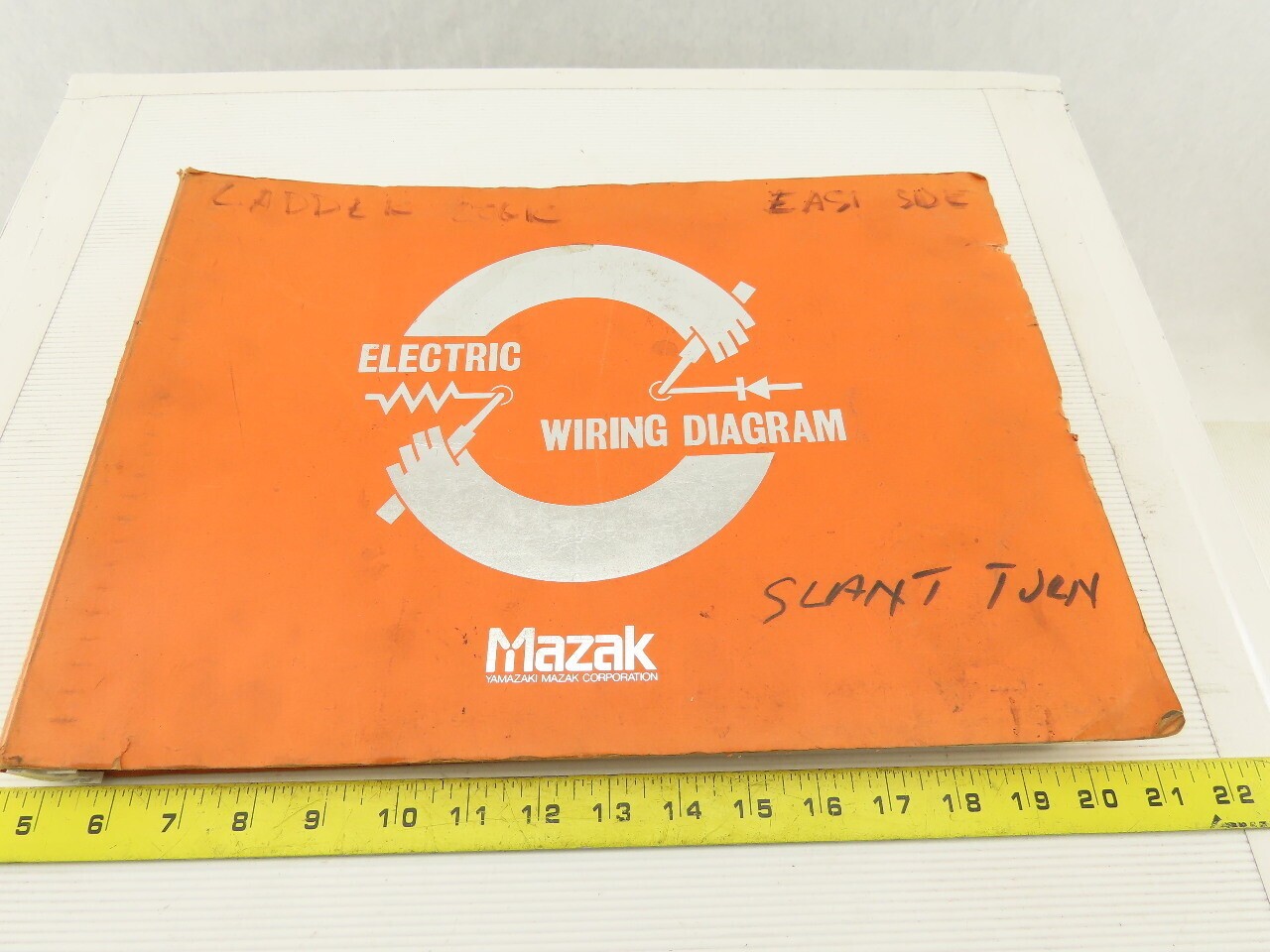 Mazak ST40N ATC M/C D-11T Slant Turn CNC Fanuc 11T Electric Wiring Logic Manual
