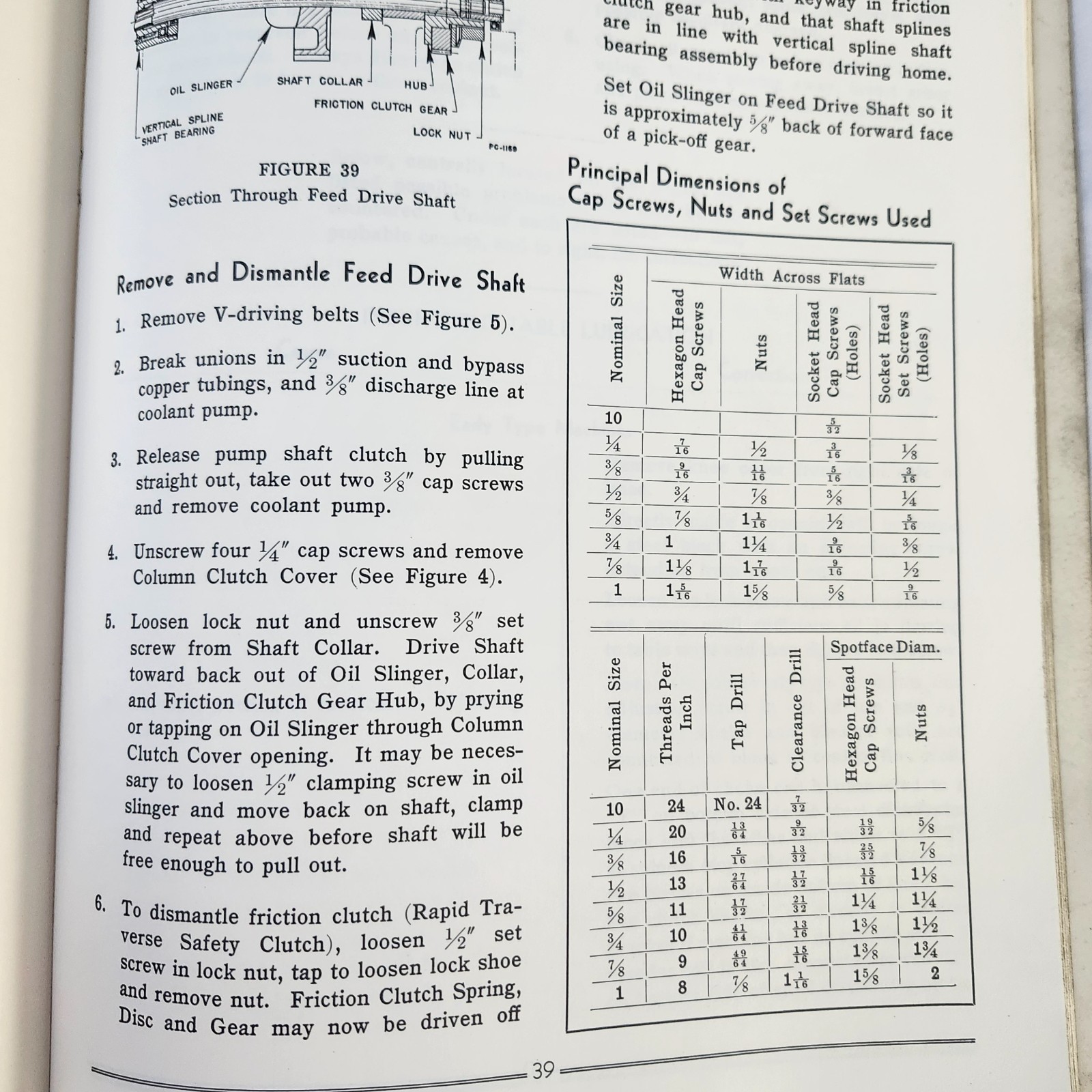 Cincinnati Milacron Milling Machines Service Manual Parts Catalog 1-12, 1-18