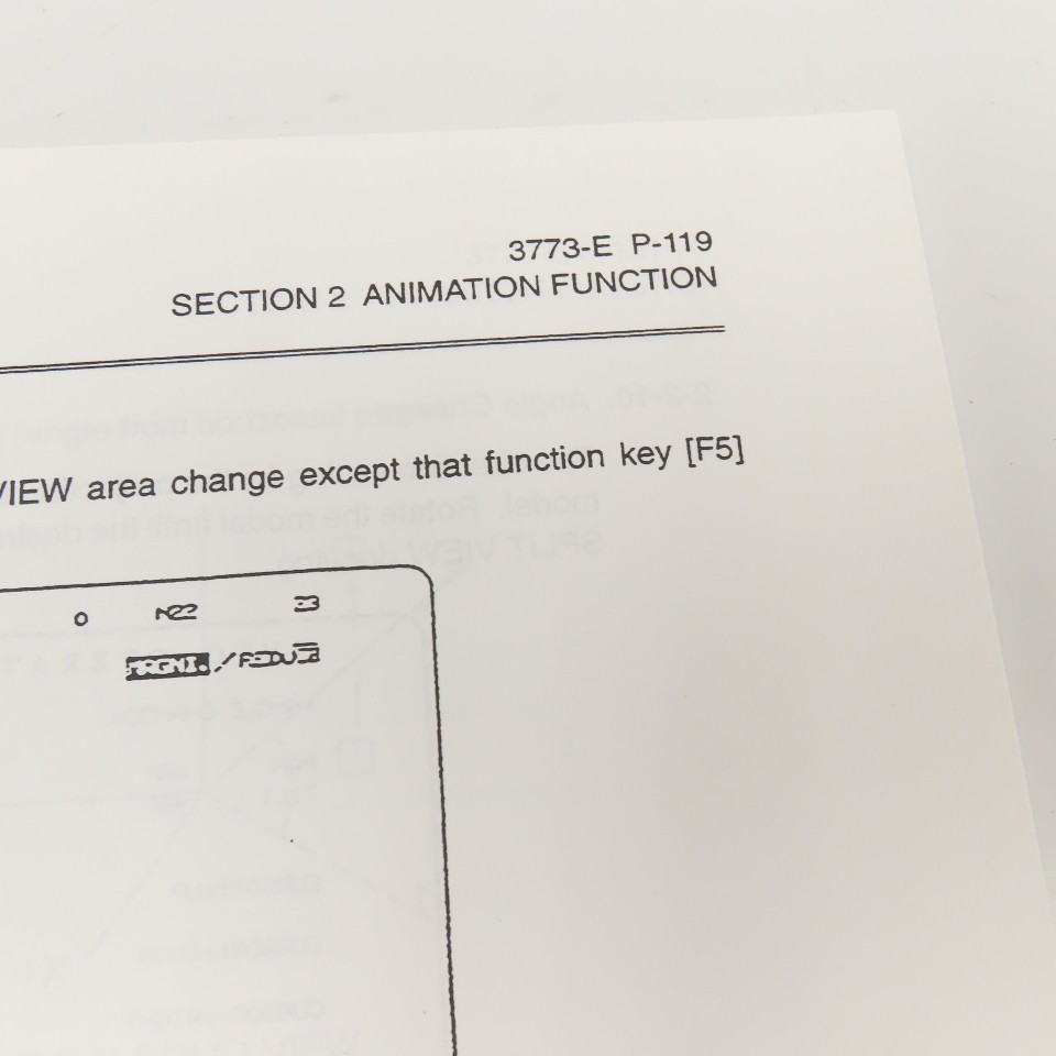 Okuma OSP7000M OSP700M 3773-E-R1 Special Functions Manual (No.1)
