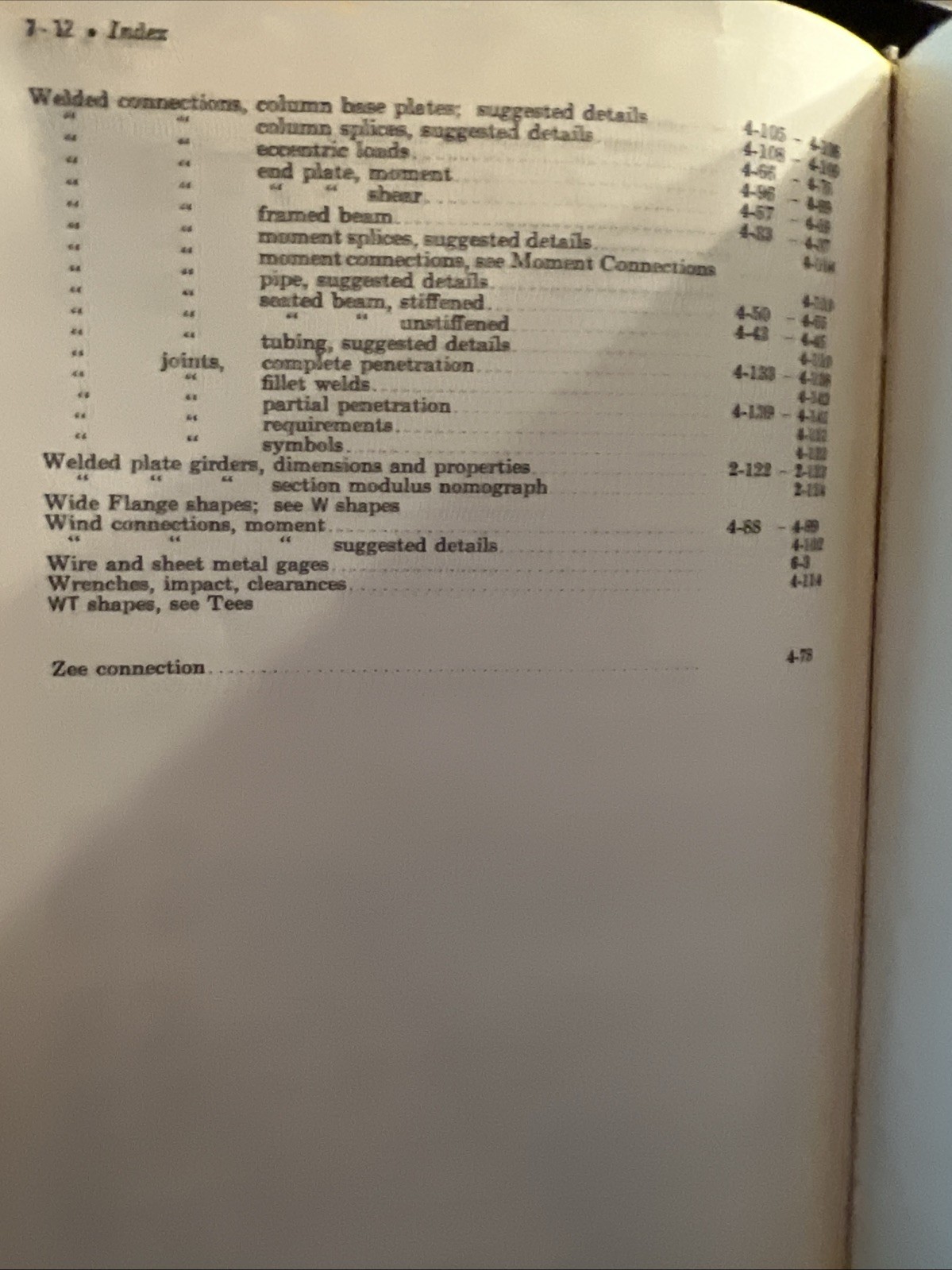 AISC 7th Edition “Manual Of Steel Construction” Copyright 1970
