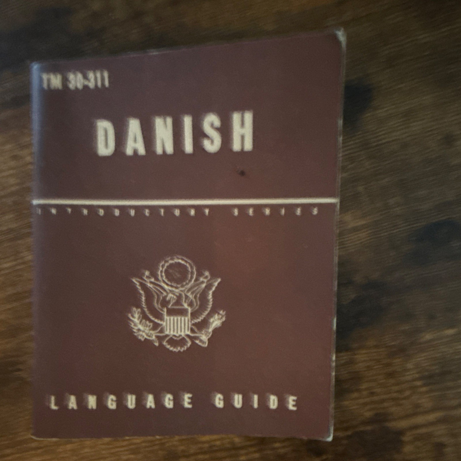 WWII War Department Language Guides from Lt. Commander Robert Hughes