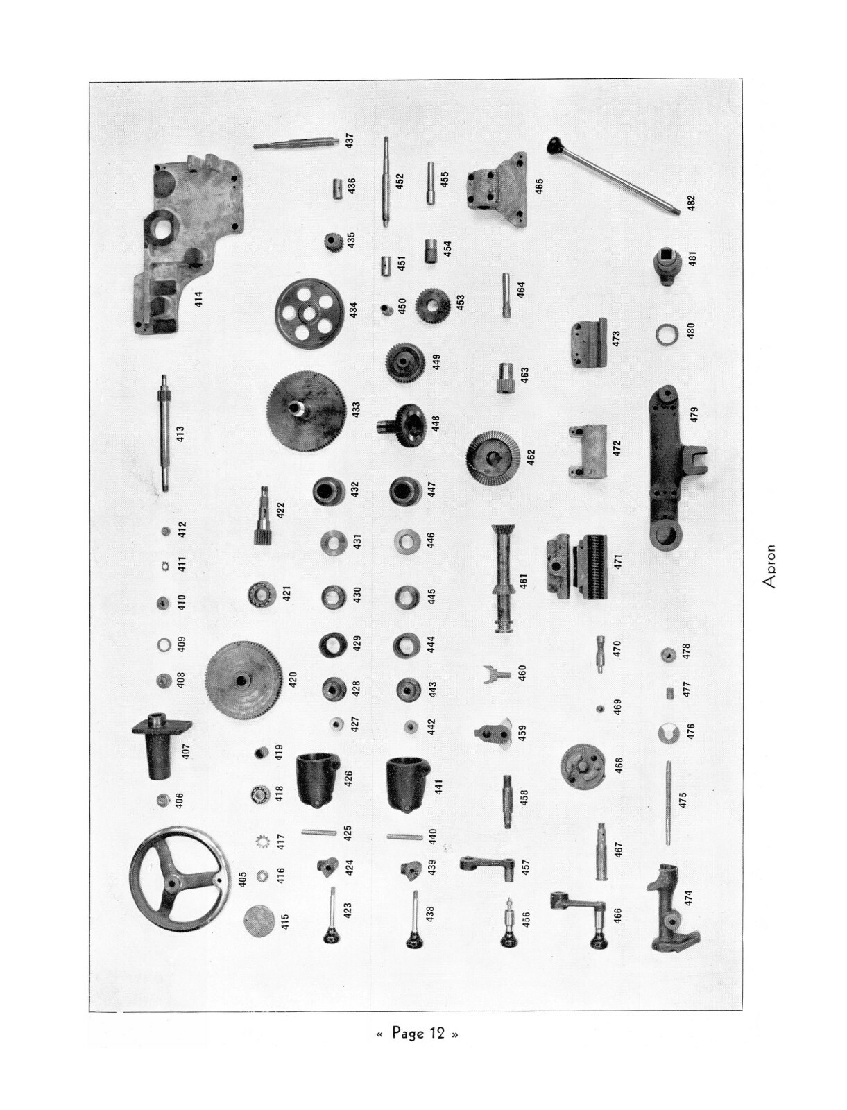 American Tool Works Pacemaker Lathes 14″ to 22″ Illustrated Parts Manual #1046