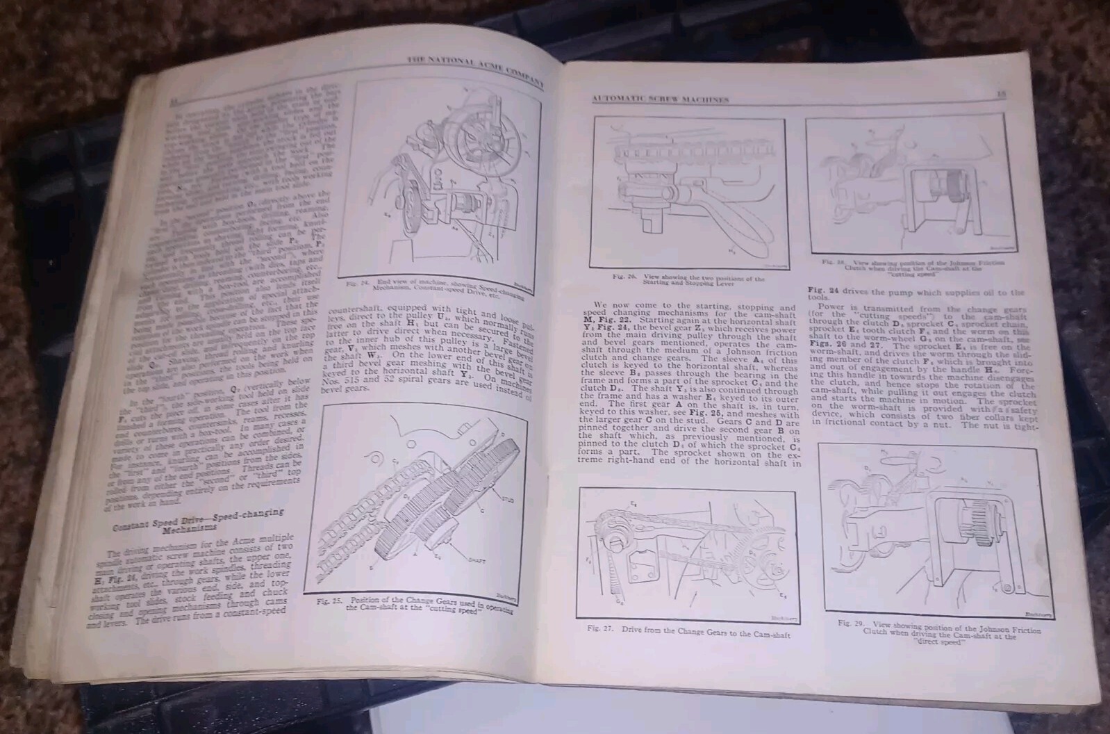 1912-1913 NAMCO National Acme Co AUTOMATIC MULTIPLE SPINDLE SCREW MACHINES BOOK
