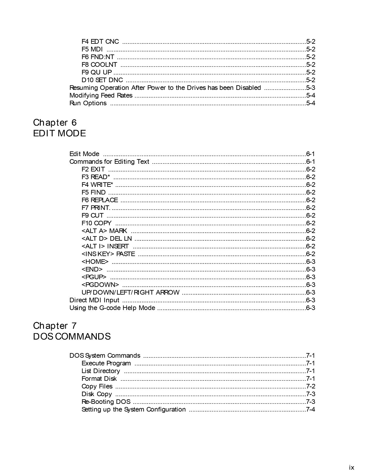 Bridgeport Vertical Machining Center DX32 CNC Operator Manual #2105