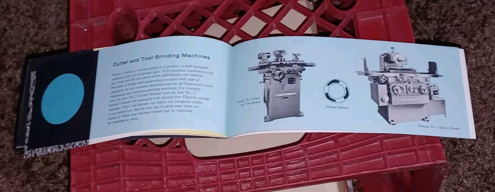 1955 Cincinnati Milling Machine Company Tool Show Exposition Sales Booth BOOK !