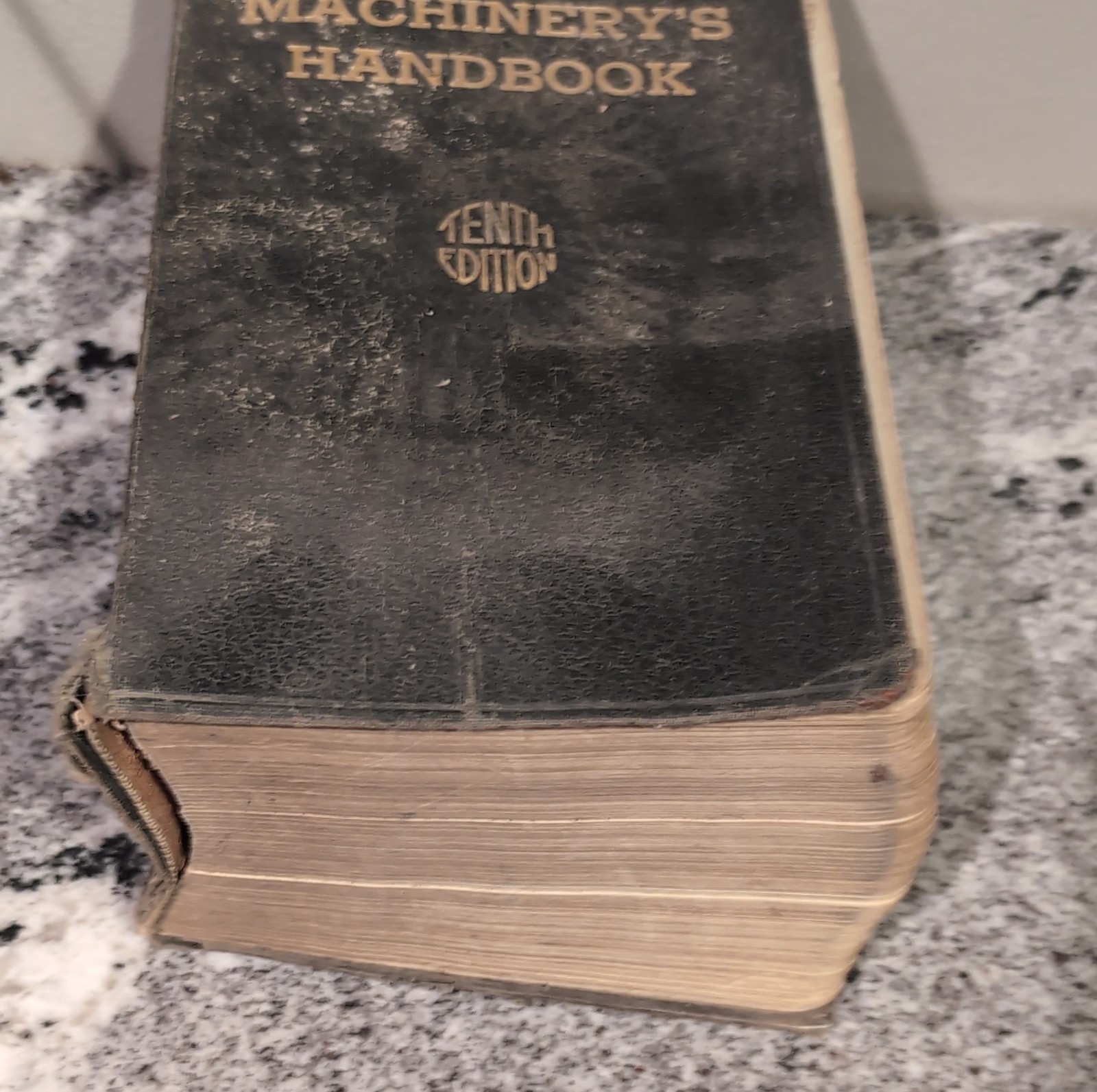 The Industrial Press Machinery’s Handbook 1941 Tenth Edition Machine Shop