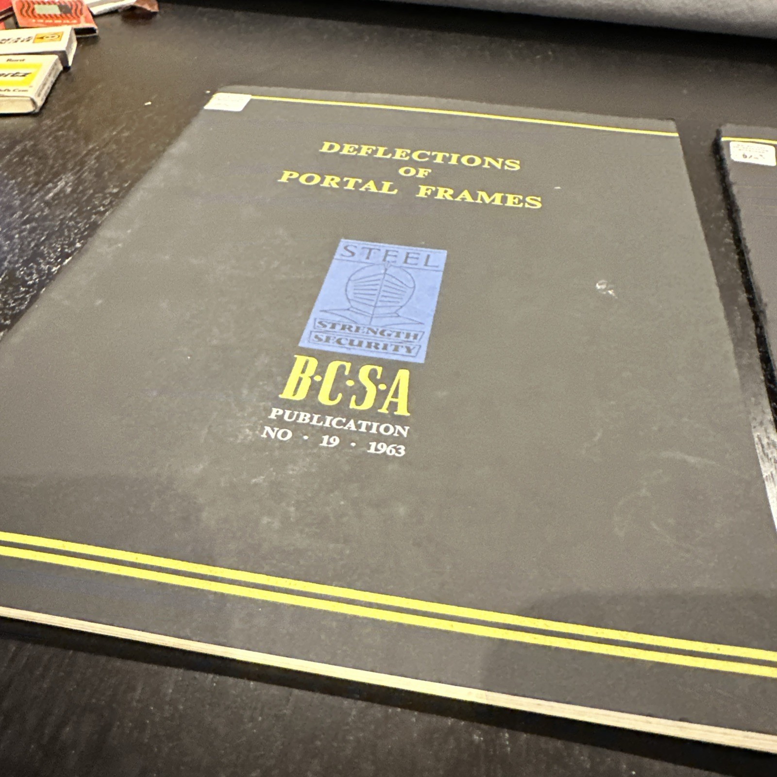 BCSA Steel Technical Guides 1960s English Origin Frames