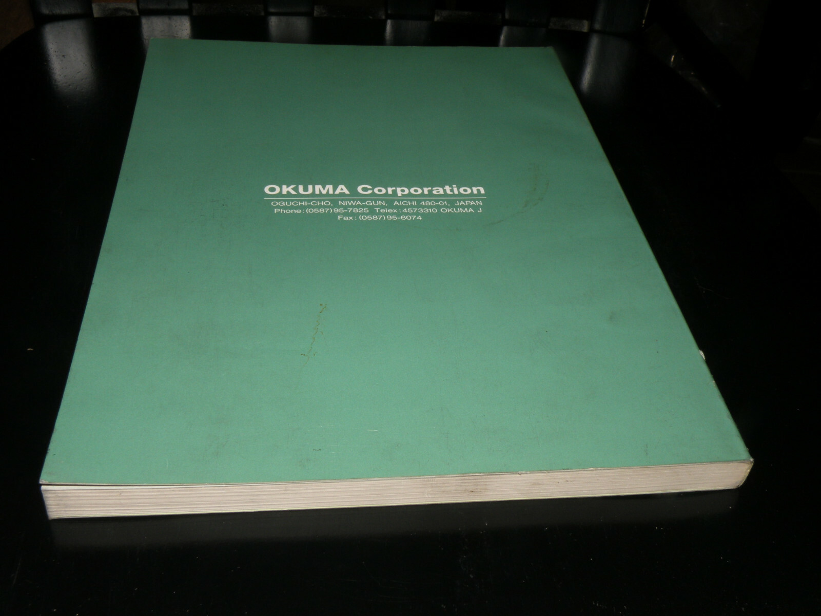 Okuma 3289-E-R3 Special Functions No. 1 July 1992 11th Edition OSP 5020L/ 500L-G