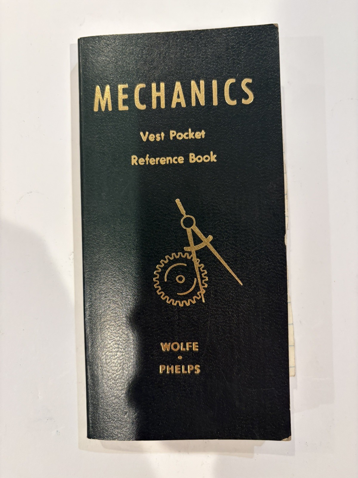 1945 MECHANICS Vest Pocket Reference Book Wolfe & Phelps