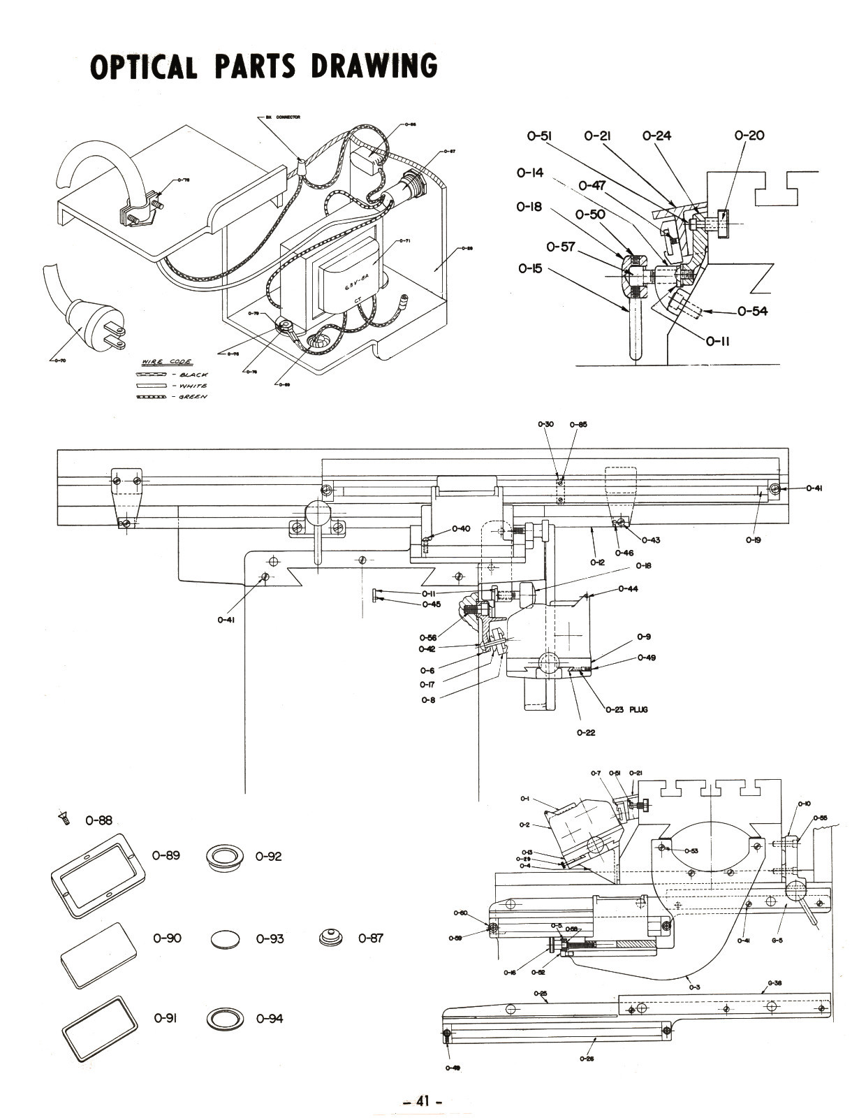 Bridgeport Series I Milling Machine Step Pulley Operator & Parts Manual #1041
