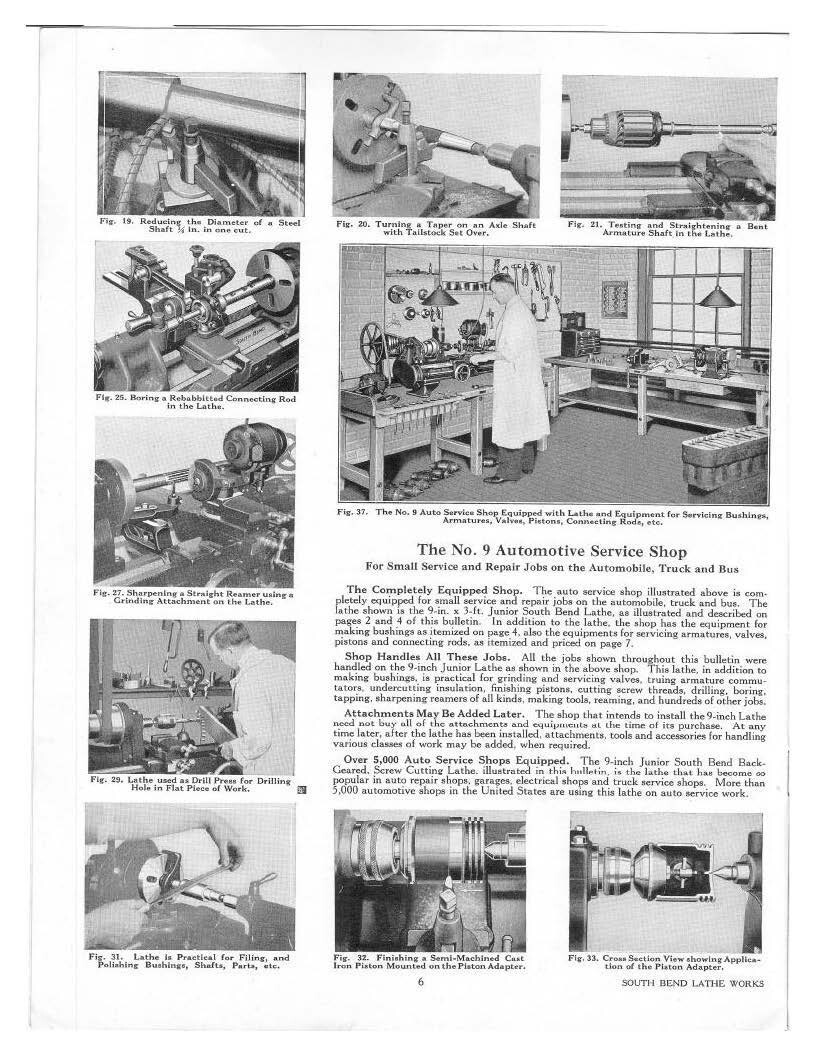 Lathe Manual – How to Make Bushings South Bend – Auto Repair & Electrical 19