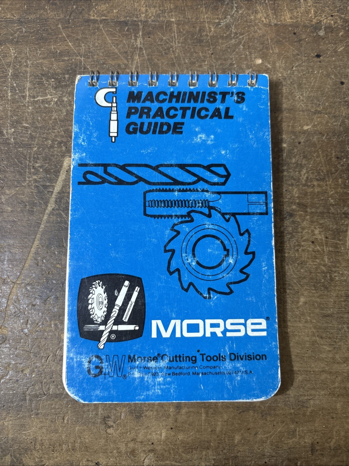 Morse Machinist’s Practical Guide Pocket Manual Handbook Toolbox Morse 1979