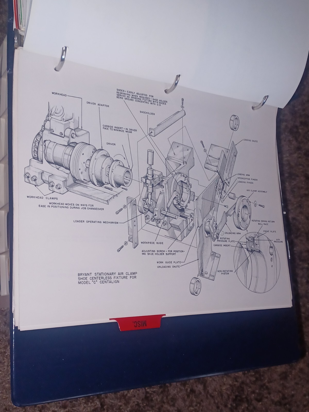 Bryant Chucking Grinder Company PRODUCT CATALOG LOT SALES BOOK Machinist Tools