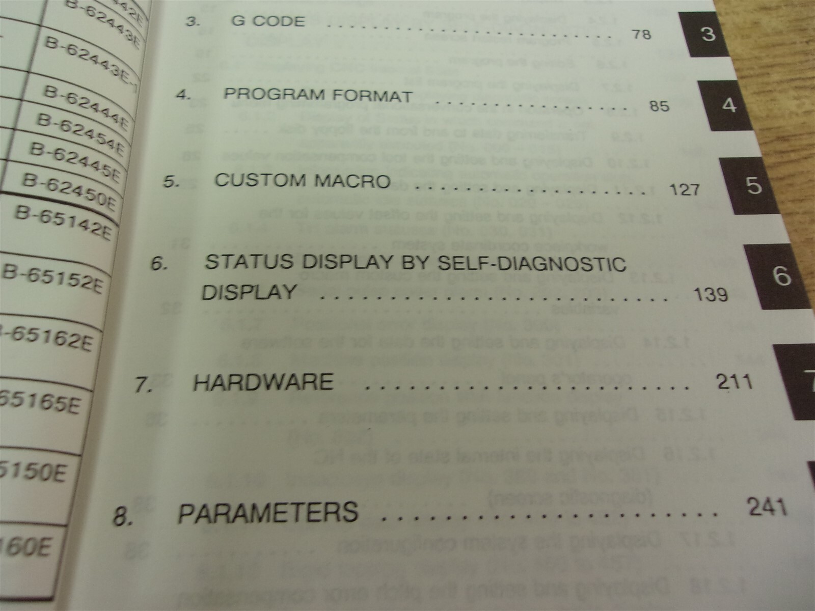 Fanuc GFZ-62447e/01 Model B Operation And Maintenance Handbook