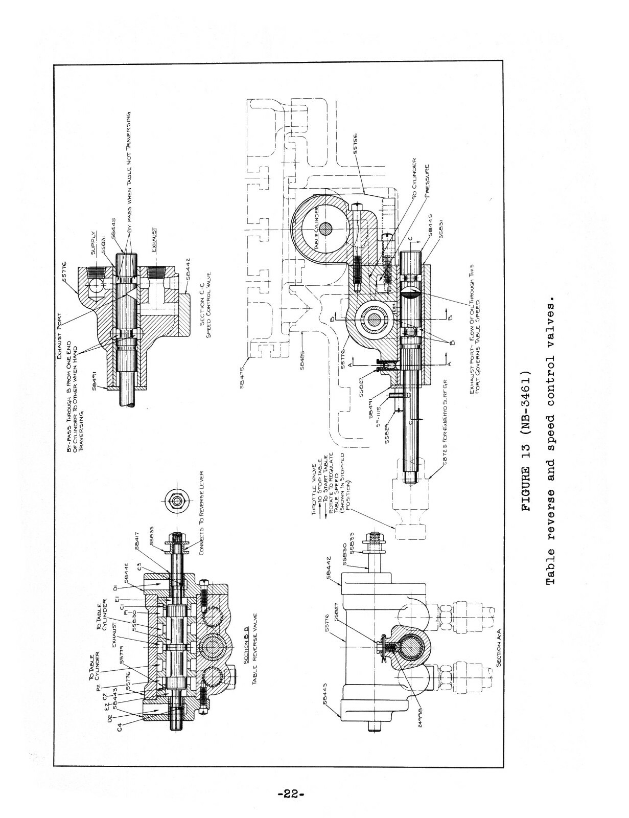 Norton 6″ X 18″ Surface Grinder Operation, Service, & Parts Manual #1647