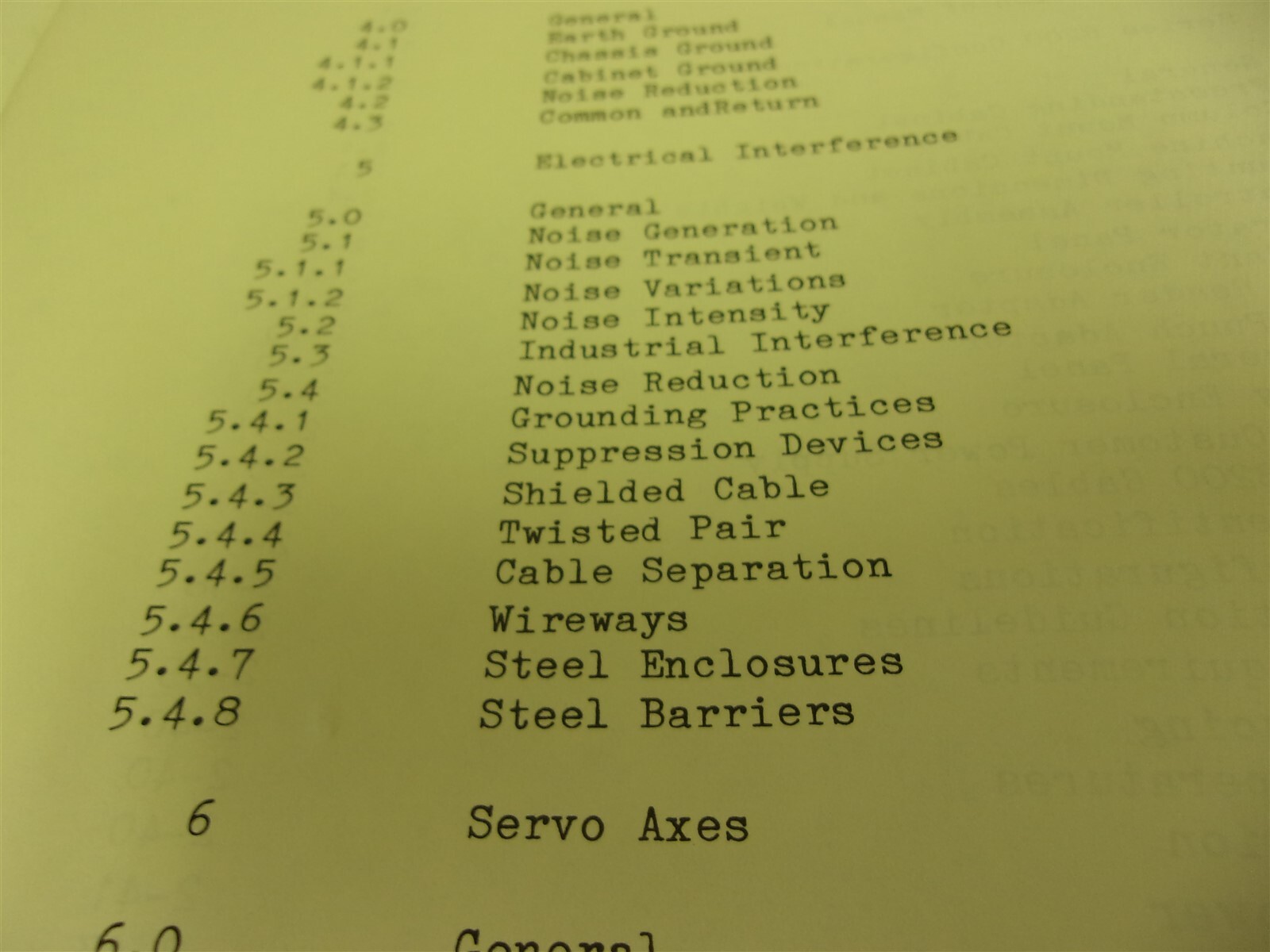 Allen Bradley 8200-4-1 Series 8200 CNC Interface Design Manual “G”