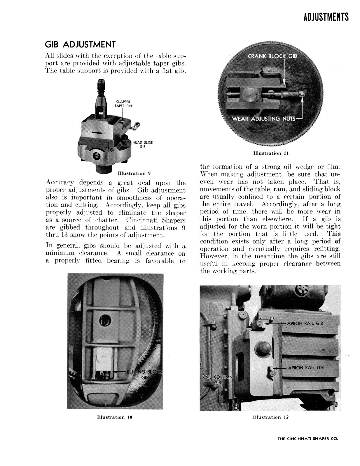 Cincinnati 16″-36″ Metal Shaper Operating Manual *727