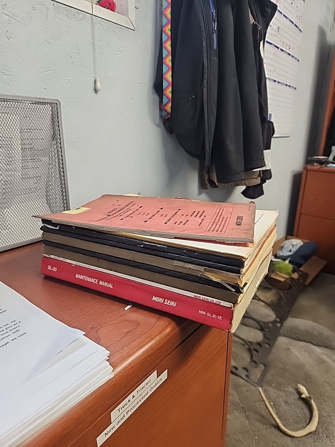 MORI SEIKI operating manuals, electrical diagrams, ect (Early CL/SL series)