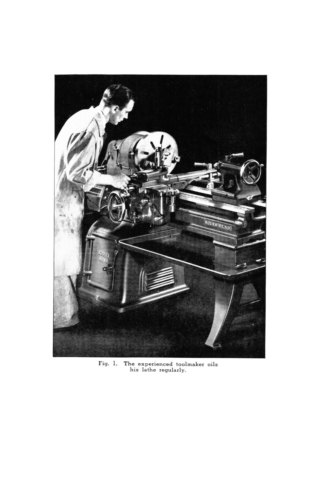 South Bend Oiling The Lathe Instruction Manual #931