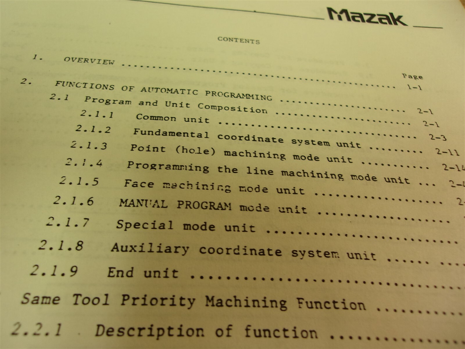 Mazak Programming Manual Mazatrol M-2 Class Book *FREE SHIPPING*