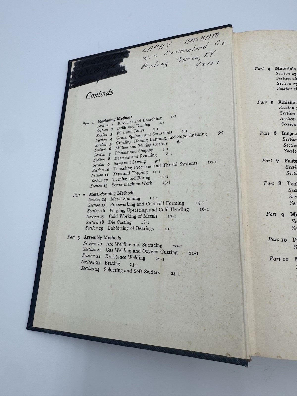 The New American Machinist’s Handbook 1955 Machining Book, McGraw-Hill