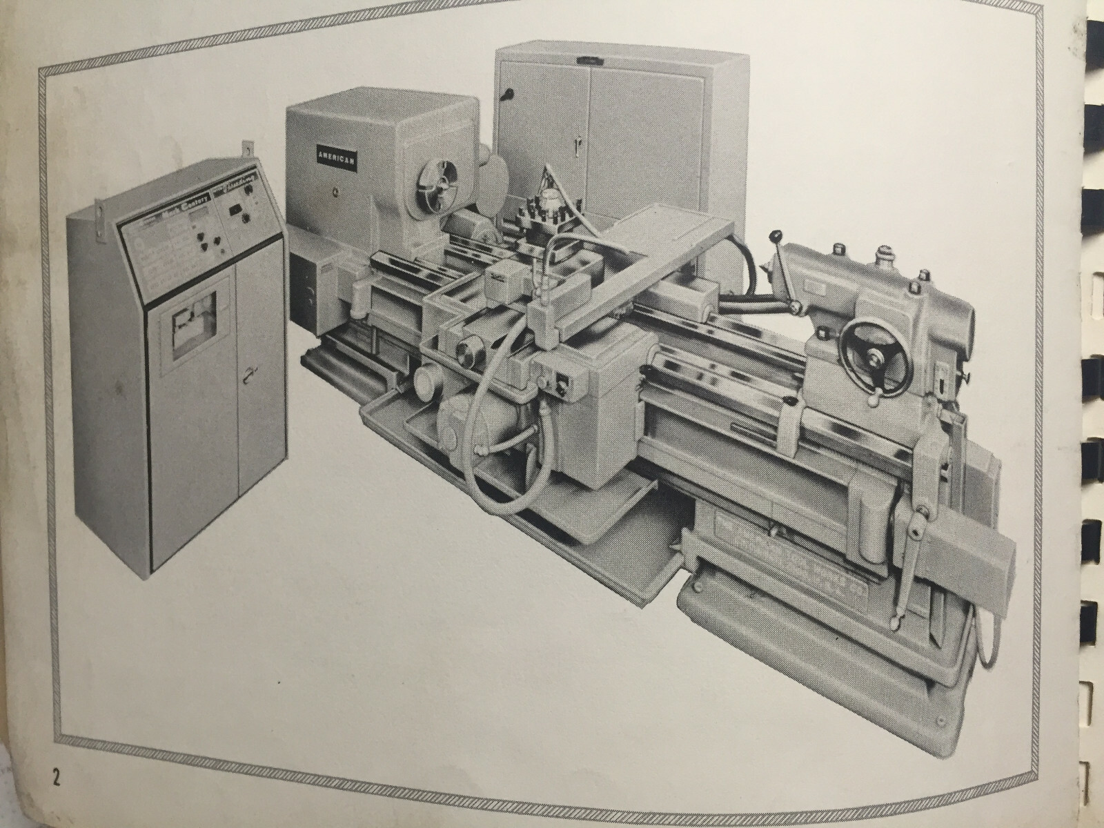 Operator & Service Manual for American Tool Works 2514S 3220S 3220W 4025W Lathes