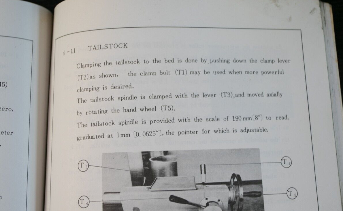 Daewoo / Ikegai A20 Lathe Instruction & Electrical Manual W/ 2 Tech Updates