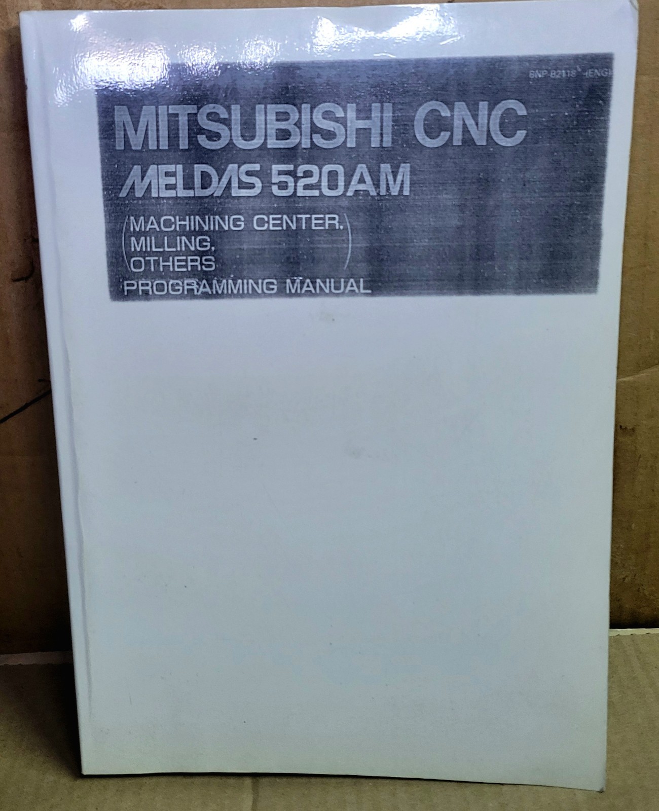 MITSUBISHI CNC Meldas 520AM Machining Center Milling Others Programming Manual