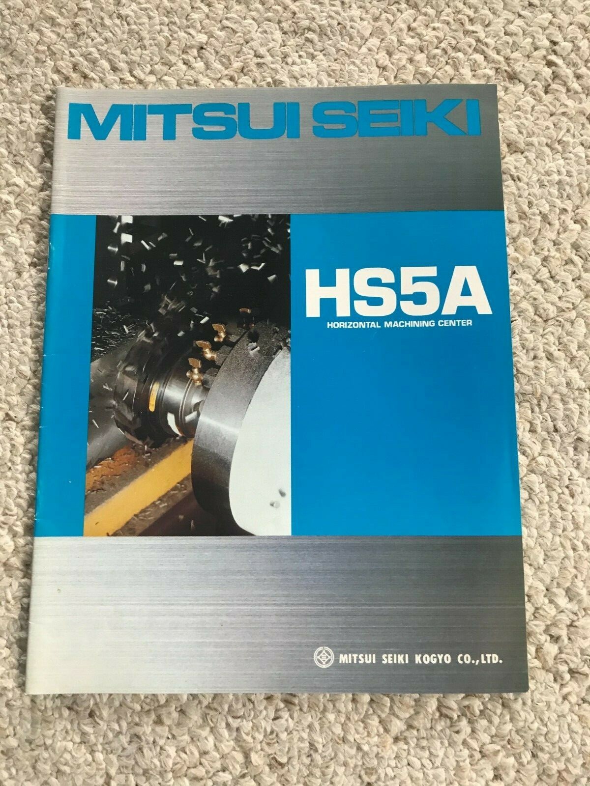 MITSUI SEIKI HS-5A CNC HORIZONTAL MACHINING CENTER SALES CATALOG