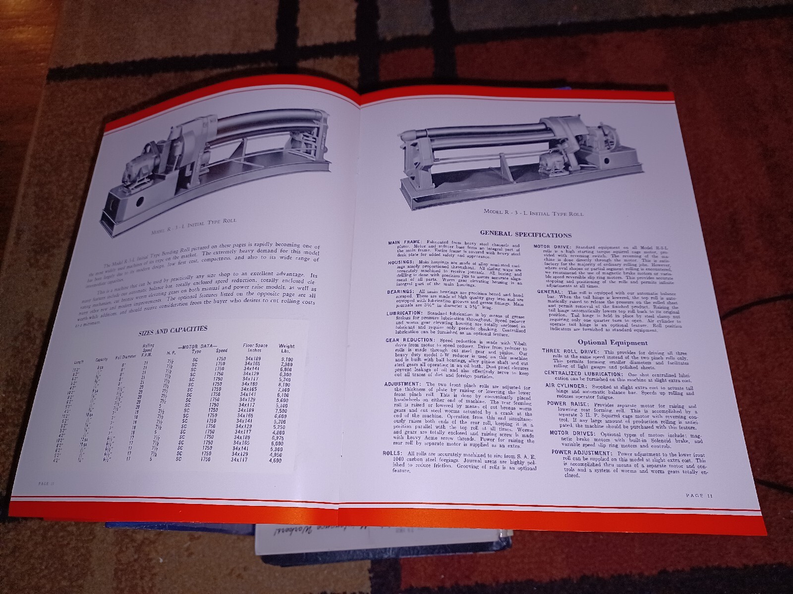 Webb Corporation PLATE BENDING ROLLS industrial Machinist Tools Book Catalog #55
