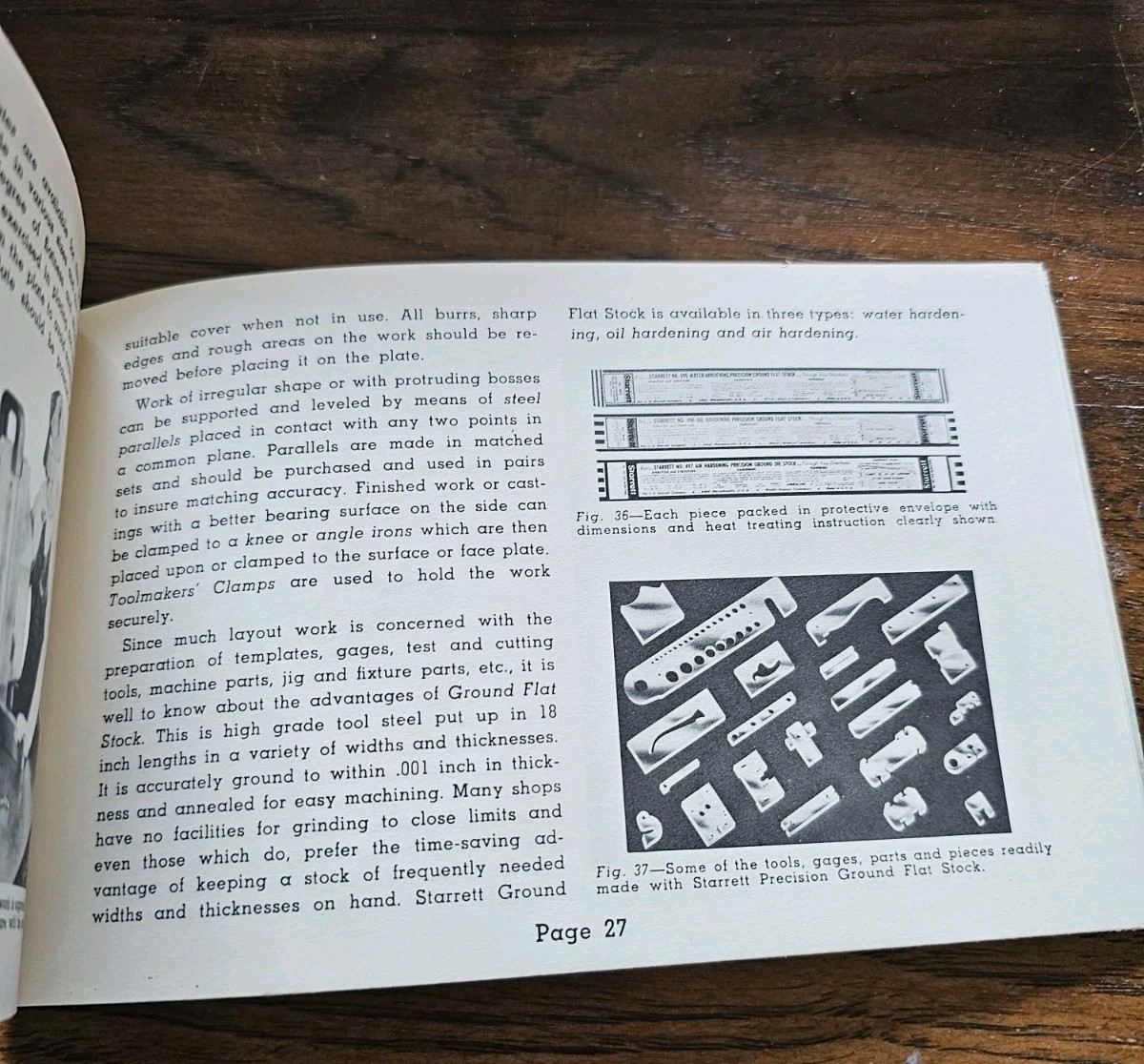 L. S. Starrett The Tools and Rules for Precision Measuring Handbook 1953