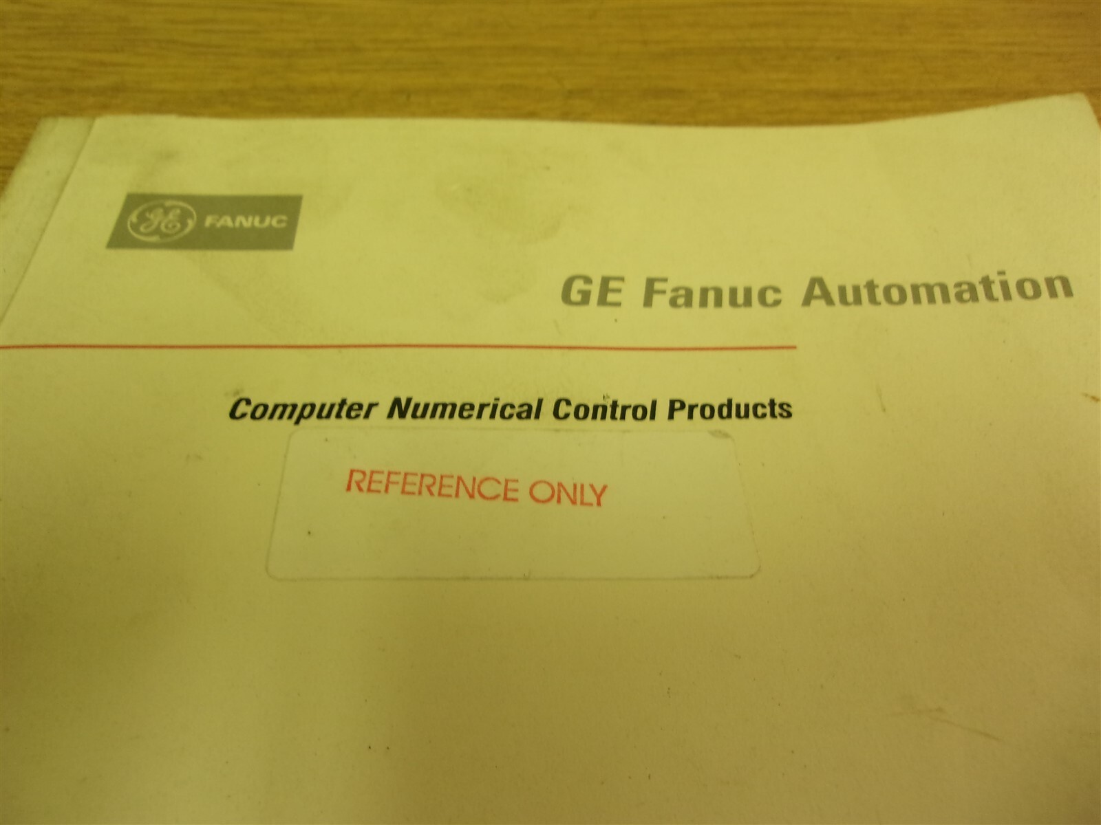GE Fanuc Control Motor CX Series GFZ-65165E/01 Manual *FREE SHIPPING*