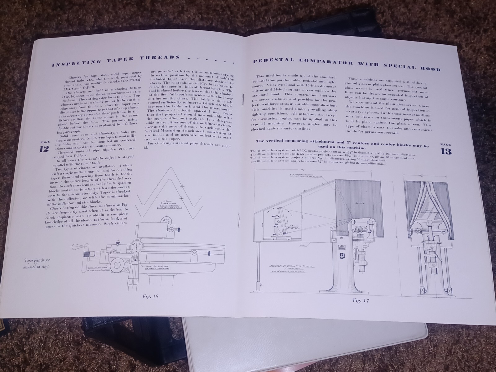Jones & Lamson Measuring Machine PDISTAL BENCH COMPARATORS J&L TOOL CATALOG BOOK