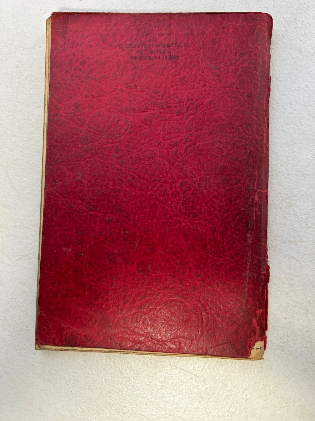 Vintage 1939 Handbook for Operators 8 Spindle Conomatics Windsor, Vermont