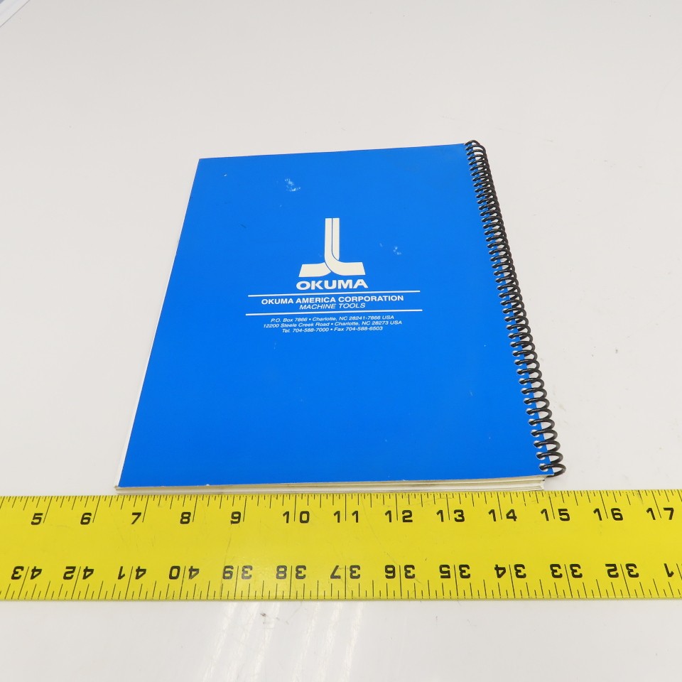 Okuma OSP7000M OSP700M 3773-E-R1 Special Functions Manual (No.1)