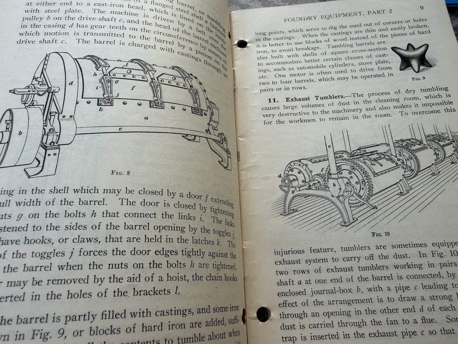 Rare 1928 Foundry Equipment Metal Casting Illustr. 60pp. SHIPS FREE