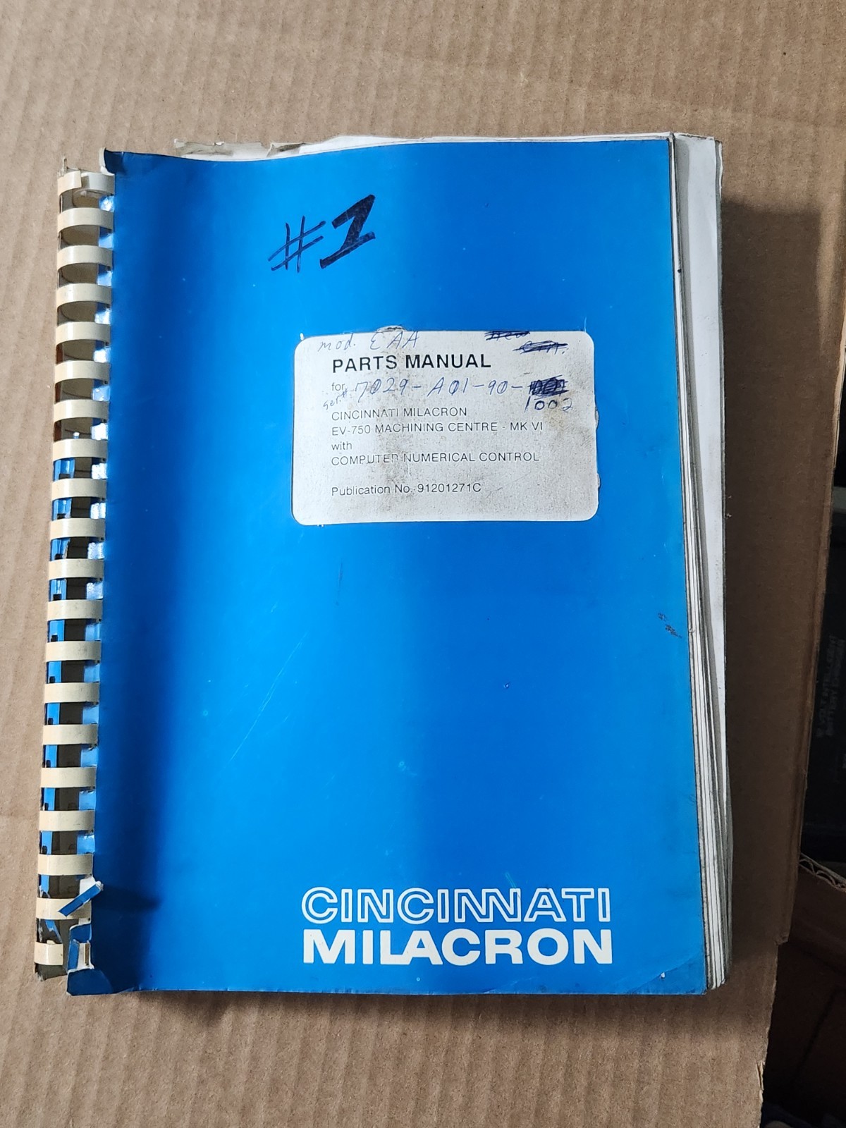 Original Cincinnati Milacron Electronic Tool Gage Service And Operating Manual