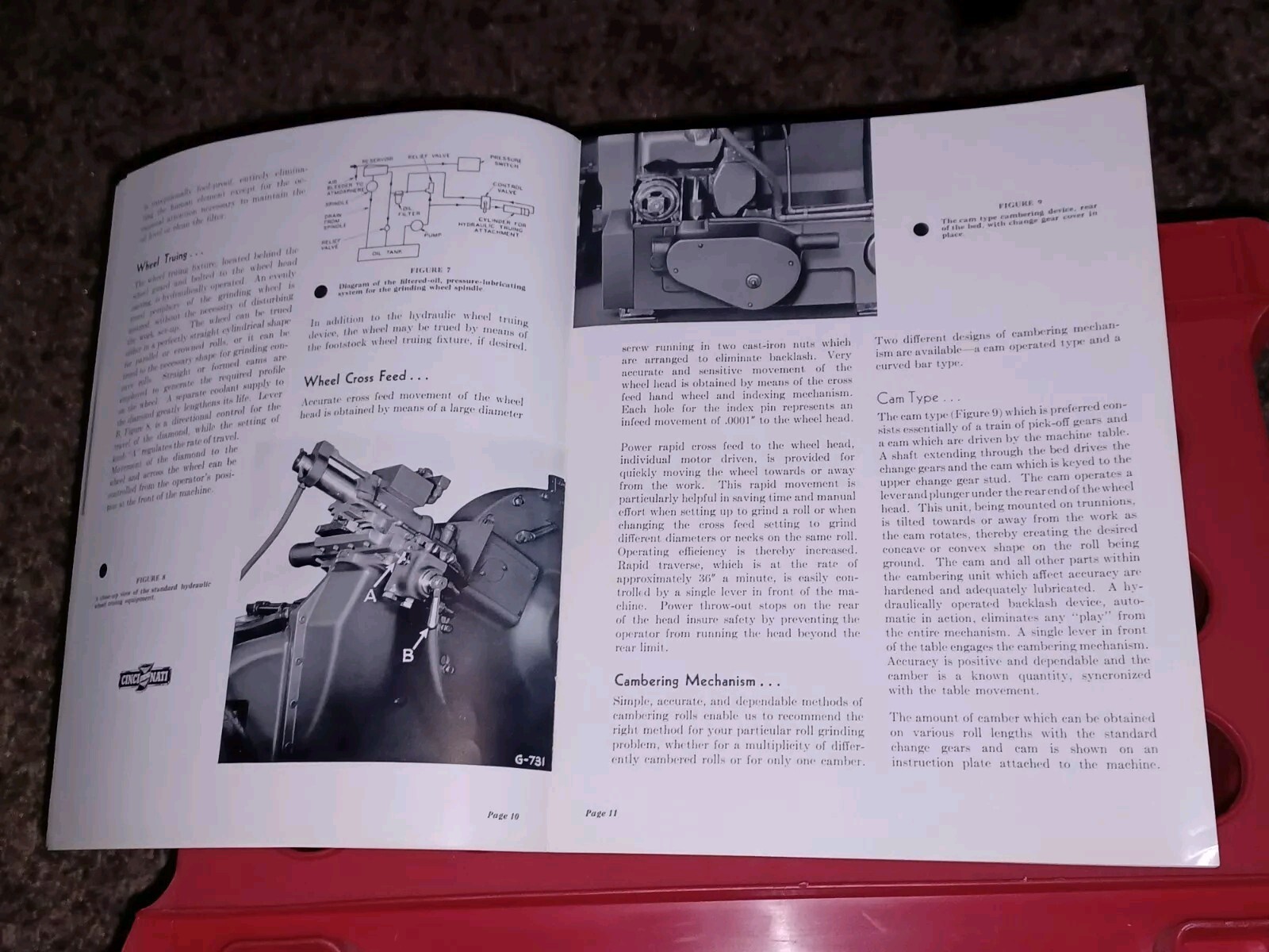 Cincinnati Grinders 20 24 28″ Catalog ROLL GRINDING MACHINES Book Pub # G-383