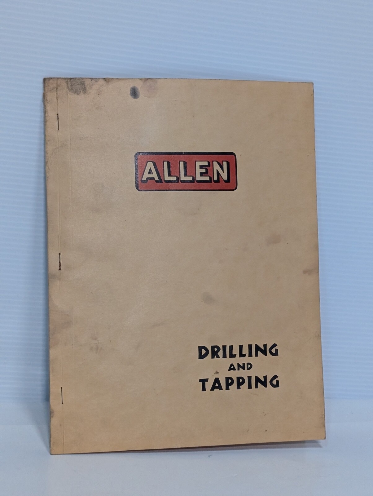 Allen Drilling & Tapping 33935 & 33936 Single Spindle Press Instruction Manual